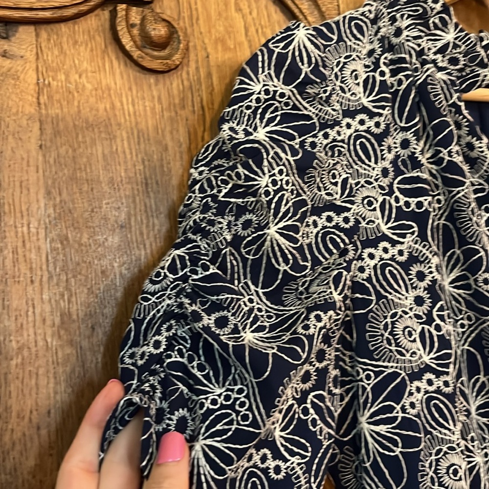 JOY JOY MARITIME ELEGANCE EMBROIDERED DRESS - Picture 8 of 15